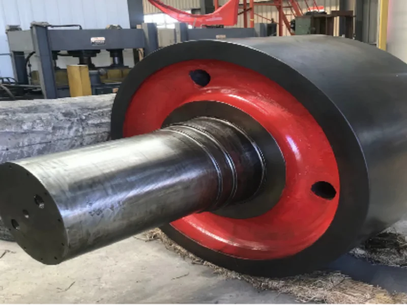 Manufacture of a new rotary-kiln support roller