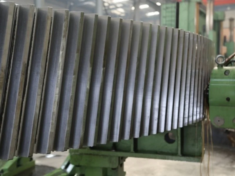 Gear machining for Xiaoyi Xing'an Chemical Plant