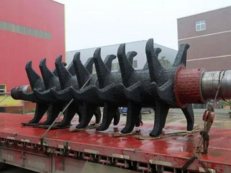 Crusher machining for Anyang Iron and Steel Group Xinyang Iron and Steel Co., Ltd.